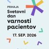 Svetovni dan varnosti pacientov – sprehod za zdravje